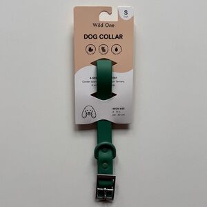Wild One Dog Collar - S (8-12") - Spruce Green